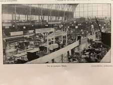 1902 SALON DE L’AUTOMOBILE - VOITURE DESCHAMPS BRUXELLES - LA LOCOMOTION N° 24