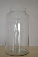 Grand bocal ancien en verre