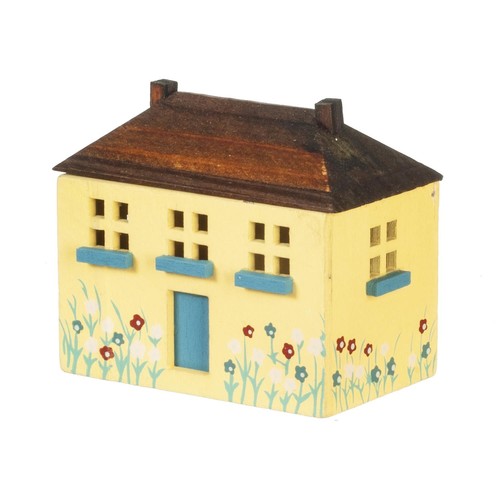 Maison poupées jaune - de,