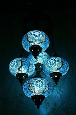 Lustre plafonnier suspendu en