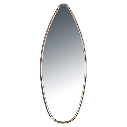 Miroir ovale aluminium - ovale,