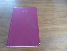 LA SAINTE BIBLE Louis SEGOND  société biblique belge 1973 références, onglets