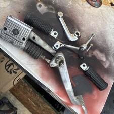 Harley Davidson Sportster Mid Controls Evo 883 1200 Footrests Brake Etc 90s Mids