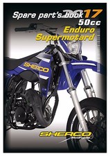 Sherco Parts Manual Book Chassis & Engine 2017 50cc Enduro Supermotard