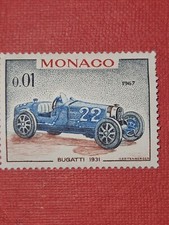 STAMP / TIMBRE DE MONACO N° 708 ** VOITURE DU GRAND PRIX / BUGATTI 1931