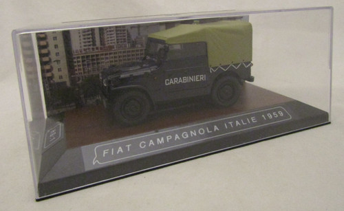 Voiture police fiat - 1/43,
