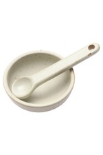 FERM LIVING Bol à Sauces Céramique Beige Scandinave 2 Pièces