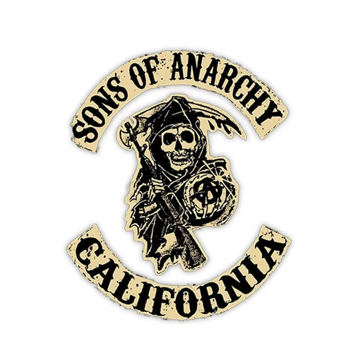 Autocollant sons anarchy - of,