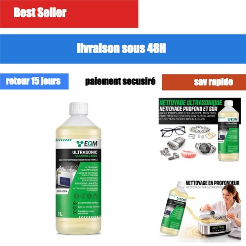 Liquide nettoyant concentré