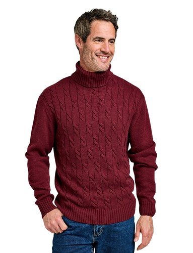 Pull col roulé torsadé - pull,