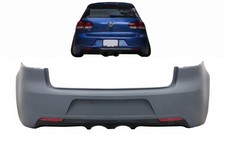 Pare-chocs arrière pour VW Golf VI 2008+ R20 Look Diffuseur Réflecteurs rouges