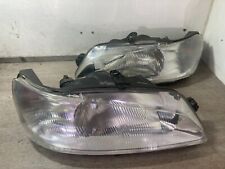 PEUGEOT 306 1998 FRONT DRIVER & PASSENGER SIDE HEADLIGHTS PAIR