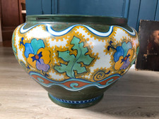 Gros Cache Pot Céramique Art