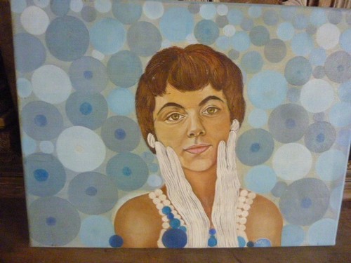 Tableau sur toile signé - ,