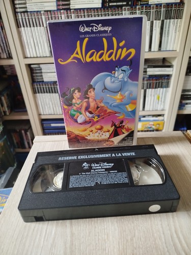 Film vhs cassette aladdin - cassette,