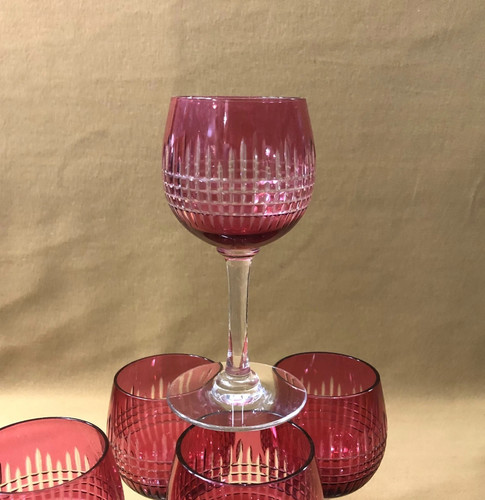 Verre vin cristal - vin,