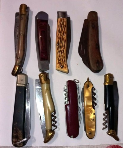 Lot anciens couteaux de - de,