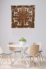 Bois Sculpture sur Mandala