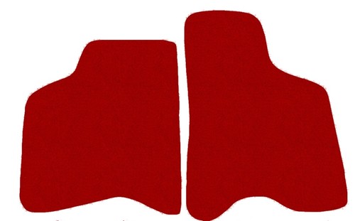 Rouge tapis sol - de, avant