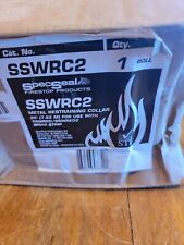 SpecSeal SSWRC2 Fire Barrier Restraining Collar,25 ft. Long 4MM49