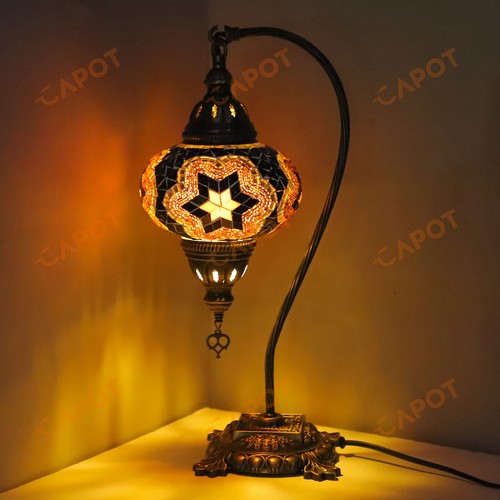 Lampe table mosaïque - en,