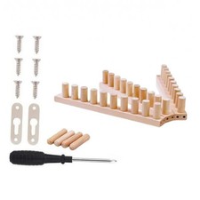 Métier à Tisser En Bois Pour Couvertures En Grosse Maille, Idéal Pour Les