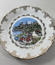 Vintage Promenade des Anglais Collector Plate 7" Display Collectible 