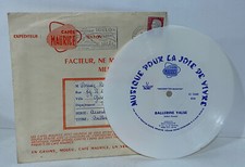 Antique 45t Soft Vinyl Record Coffee Mauritius Ballerina Waltz 1961