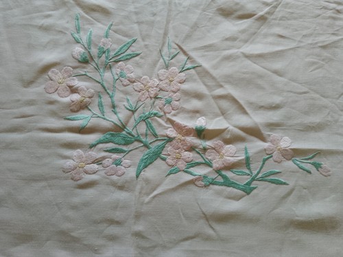 Nappe ancienne métis rose - ancienne, en