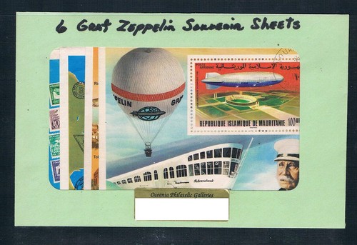 Lot timbres zeppelin 6 - de,