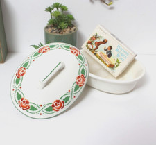 Boîte à savon ancienne Art