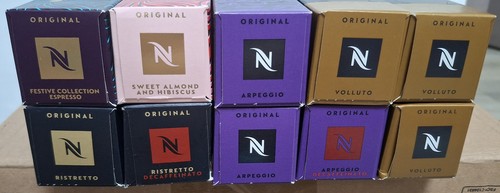 Lot 100 capsules nespresso - 100,
