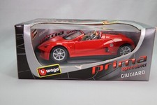 LJ962 BURAGO GIUGIARO DESIGN 1/18 1:18 Prima speedster red car