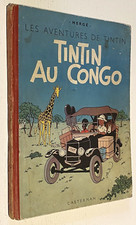 Les Aventures de TINTIN : Tintin Au Congo - B1 Edition Belge 1947 - Etat Correct