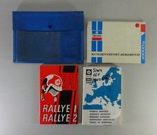 Board folder + operating instructions Simca 1000 Rallye 1 + Rallye 2 status 1977
