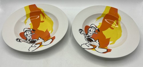 Lot assiettes creuses orange - lot,