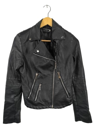 Flamant rose veste cuir - en,