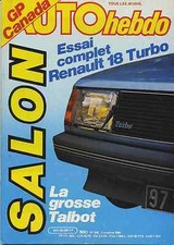 AUTO HEBDO n°235 02/10/1980