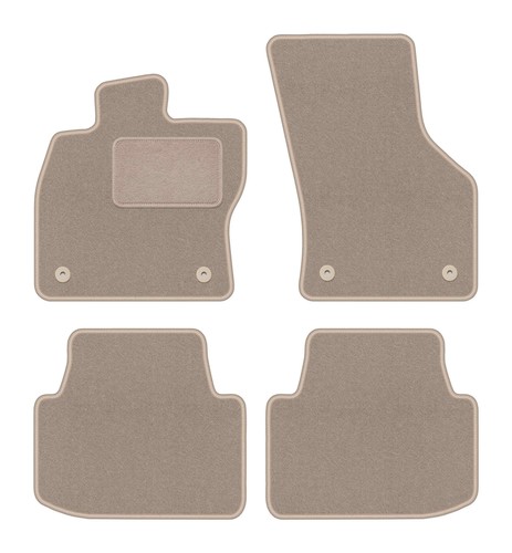 Tapis sol velours beige - de,