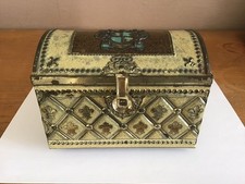 Ancien Coffret en Fer-blanc