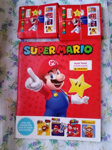 Lot panini super mario play - panini,