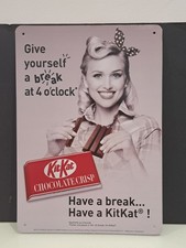 Plaque Publicitaire En Tole