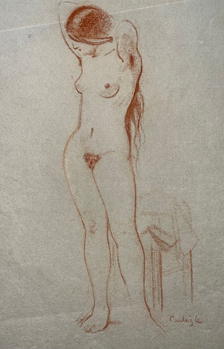 Curiosa nude woman original - curiosa,