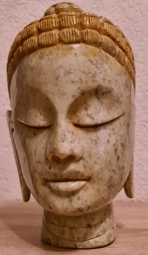 Sculpture tête bouddha - sculpture,