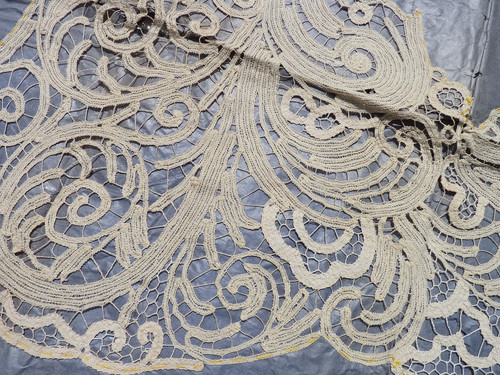 Ancienne dentelle luxeuil - dentelle,