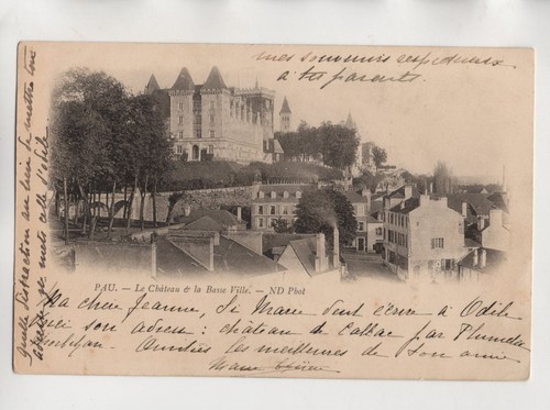Pau château et la - pau, basse