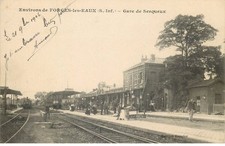 SEINE MARITIME  SERQUEUX   la gare