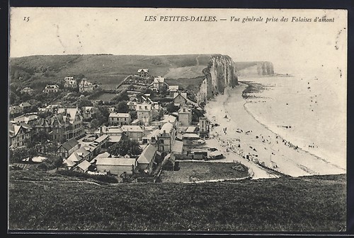Cpa les petites - les, petites-dalles,
