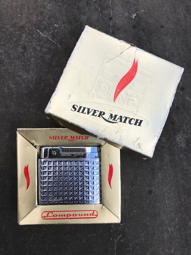 Ancien briquet gaz silver - ancien,