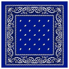 Bandana Jaune Rouge Noire Bleu